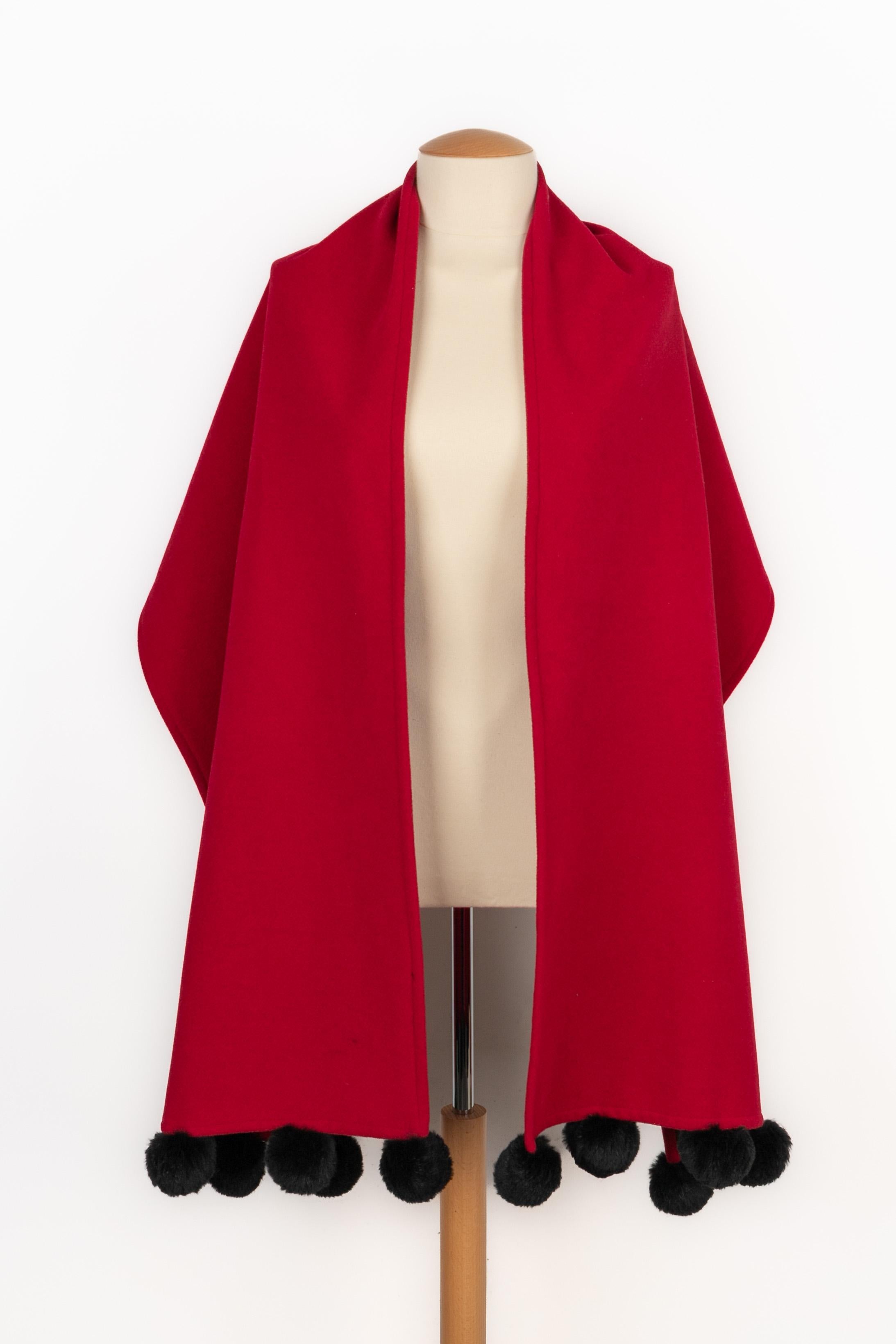 Bufanda de lana Yves Saint Laurent