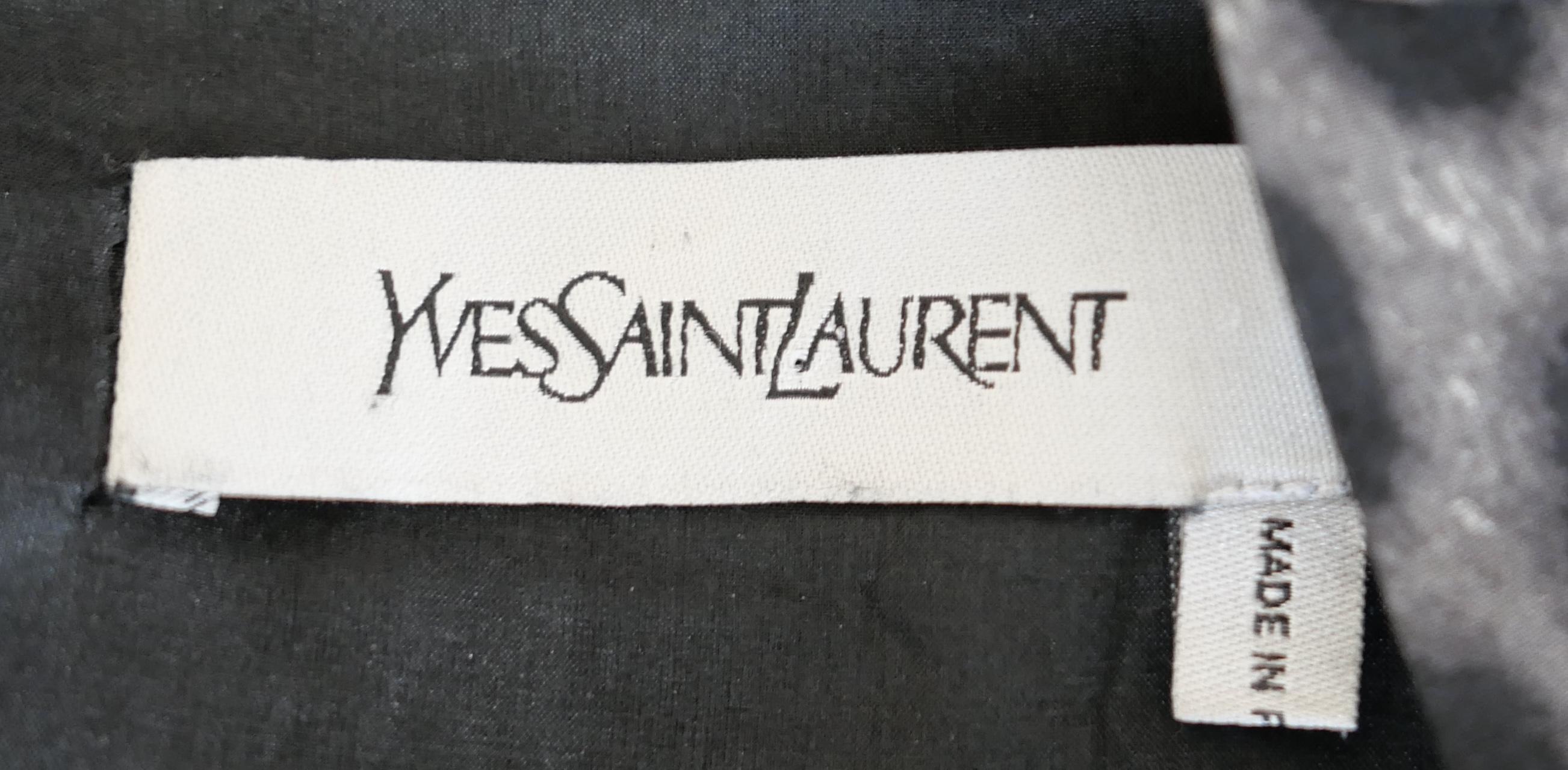 Women's Yves Saint Laurent x Stefano Pilati 2009 Grey Leopard Silk Shift Dress For Sale