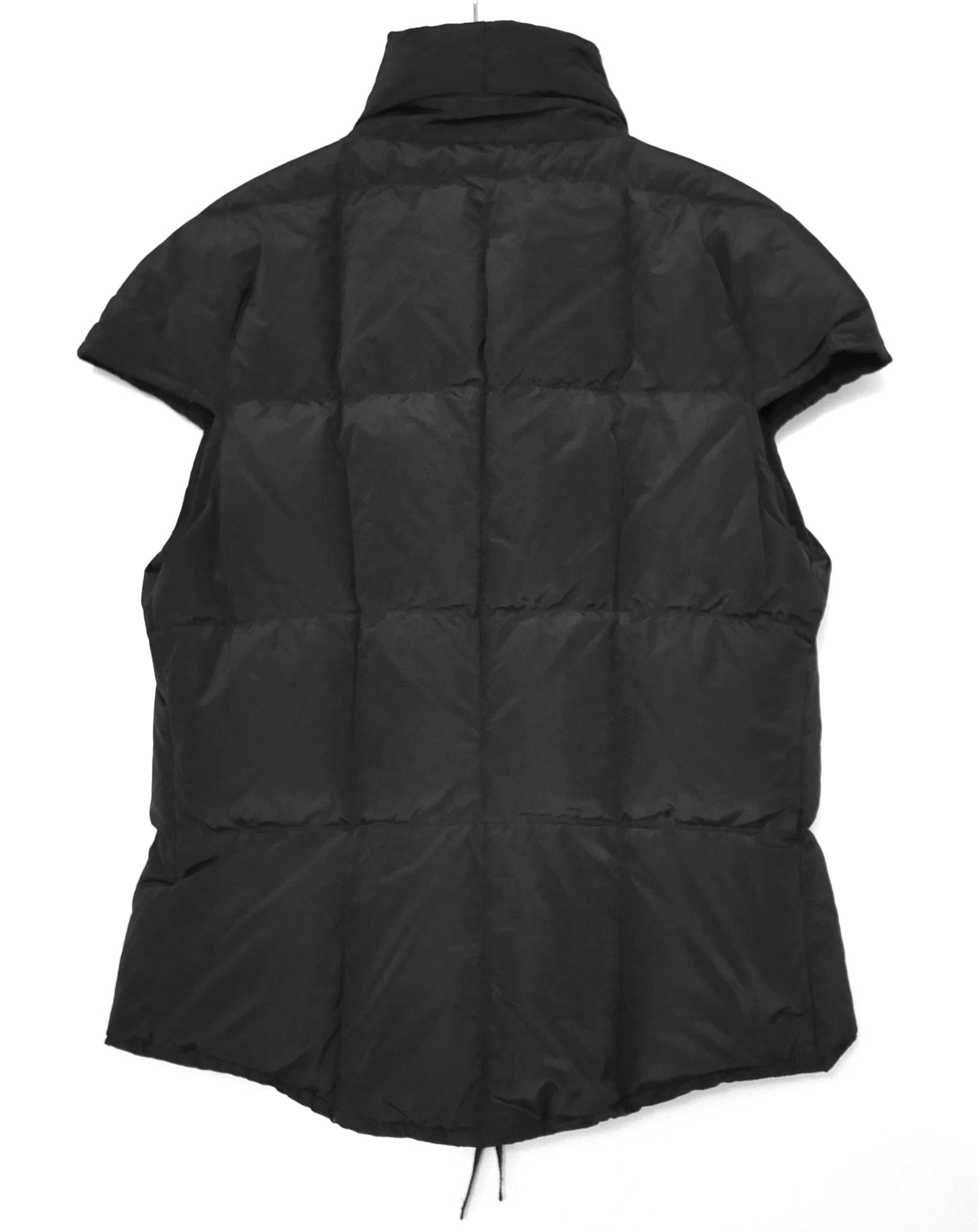 Yves Saint Laurent x Stefano Pilati 2009 Sleeveless Puffer Jacket  For Sale 1