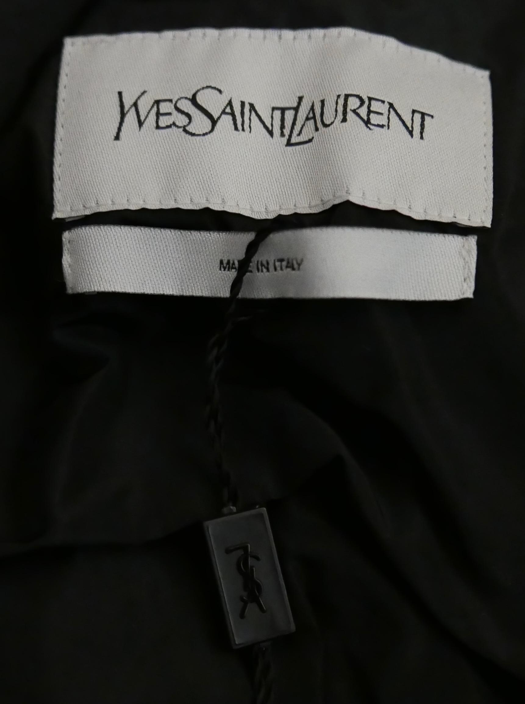 Yves Saint Laurent x Stefano Pilati 2009 Sleeveless Puffer Jacket  For Sale 3