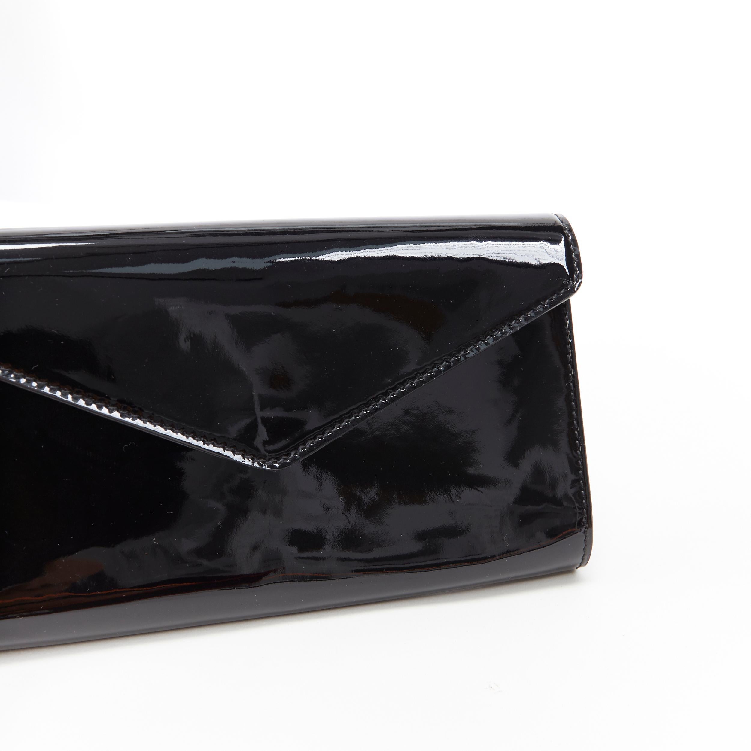 gold ysl clutch
