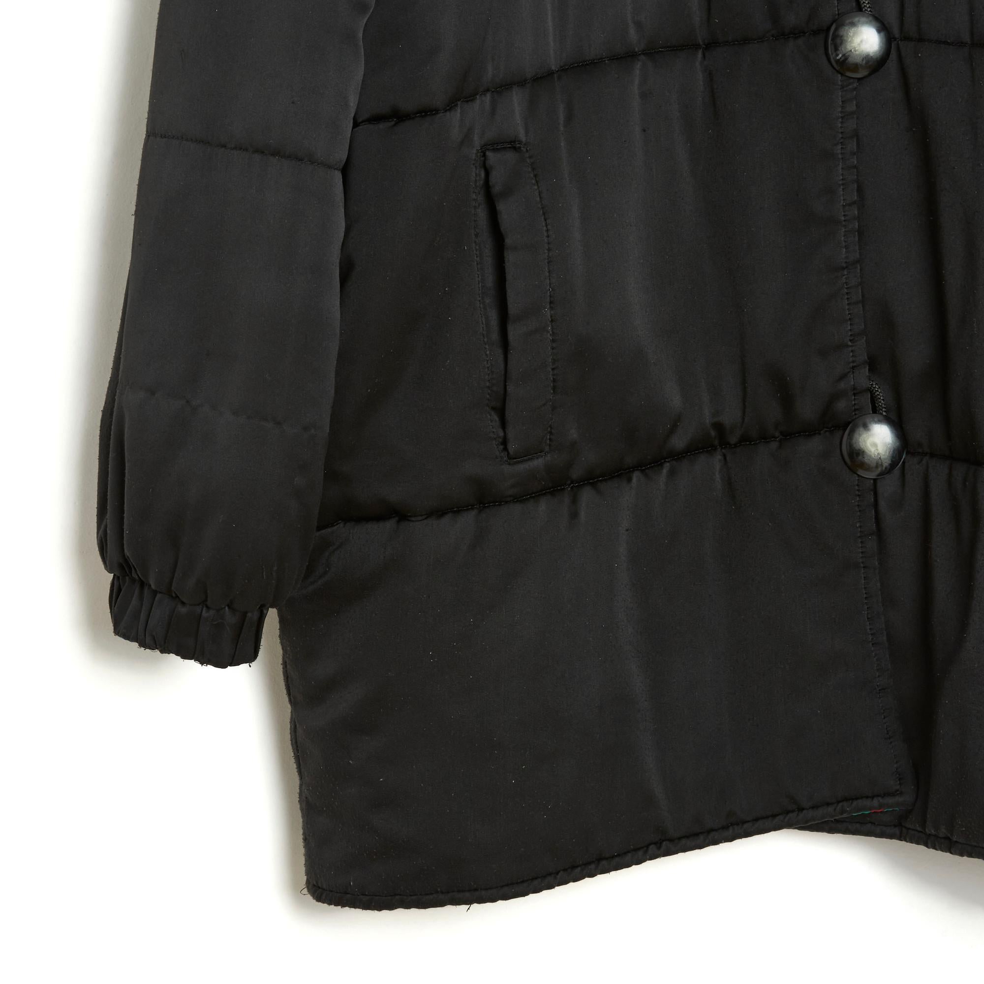 Yves Saint Laurent Ysl 1990 Reversible LOVE down Jacket O/S For Sale 4