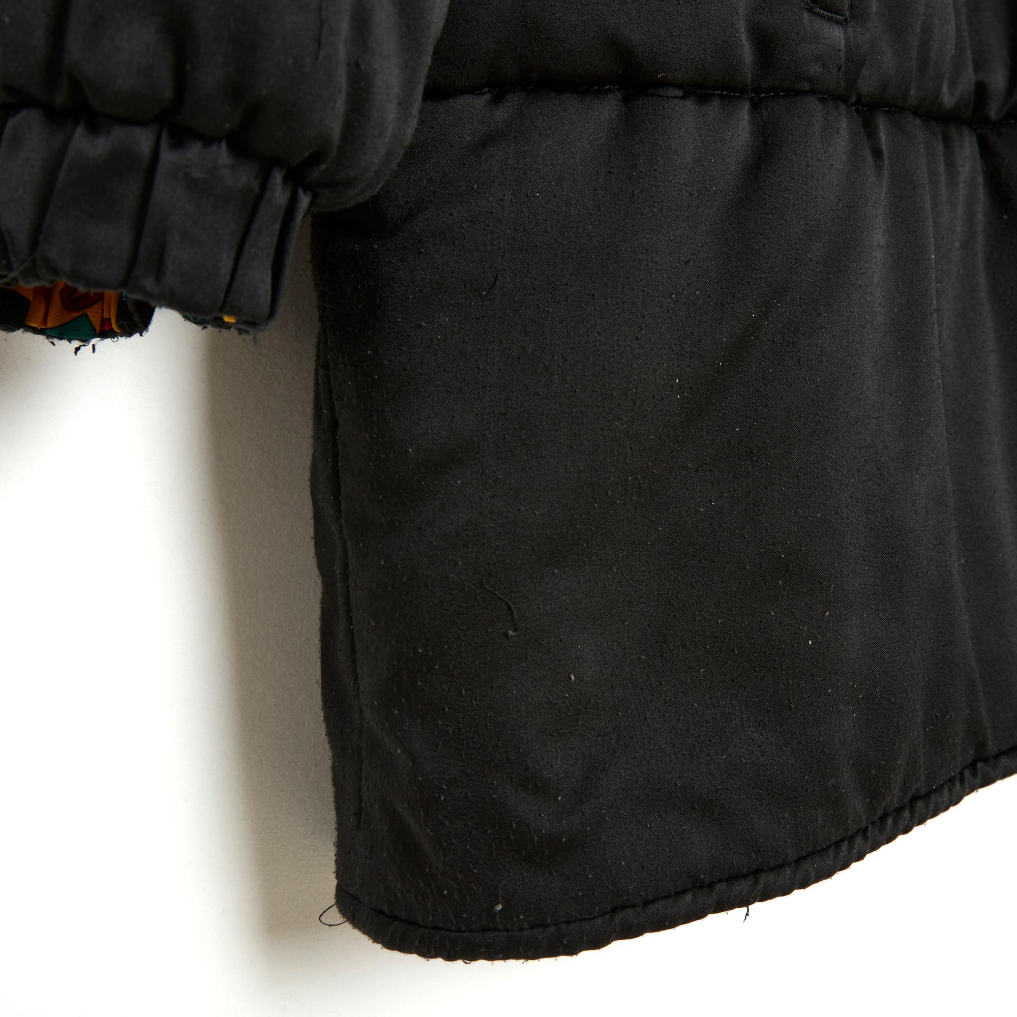 Yves Saint Laurent Ysl 1990 Reversible LOVE down Jacket O/S For Sale 5
