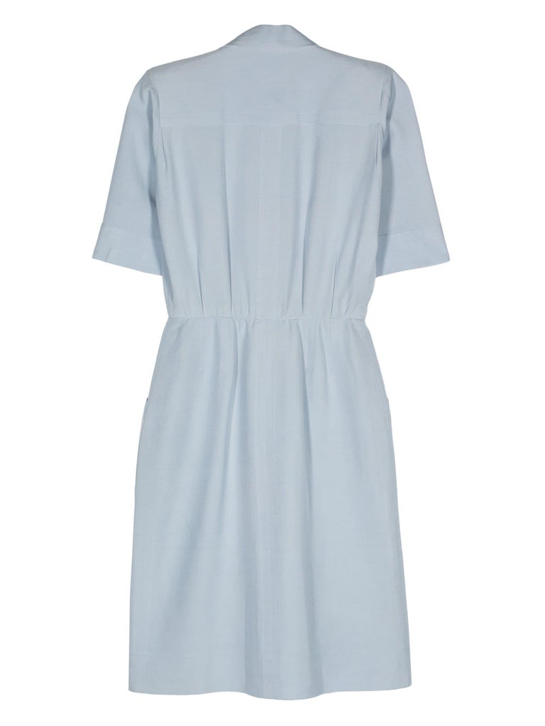 Yves Saint Laurent YSL Blue Silk Shirt Dress at 1stDibs Yves Saint Laurent YSL Blue Silk Shirt Dress at 1stDibs