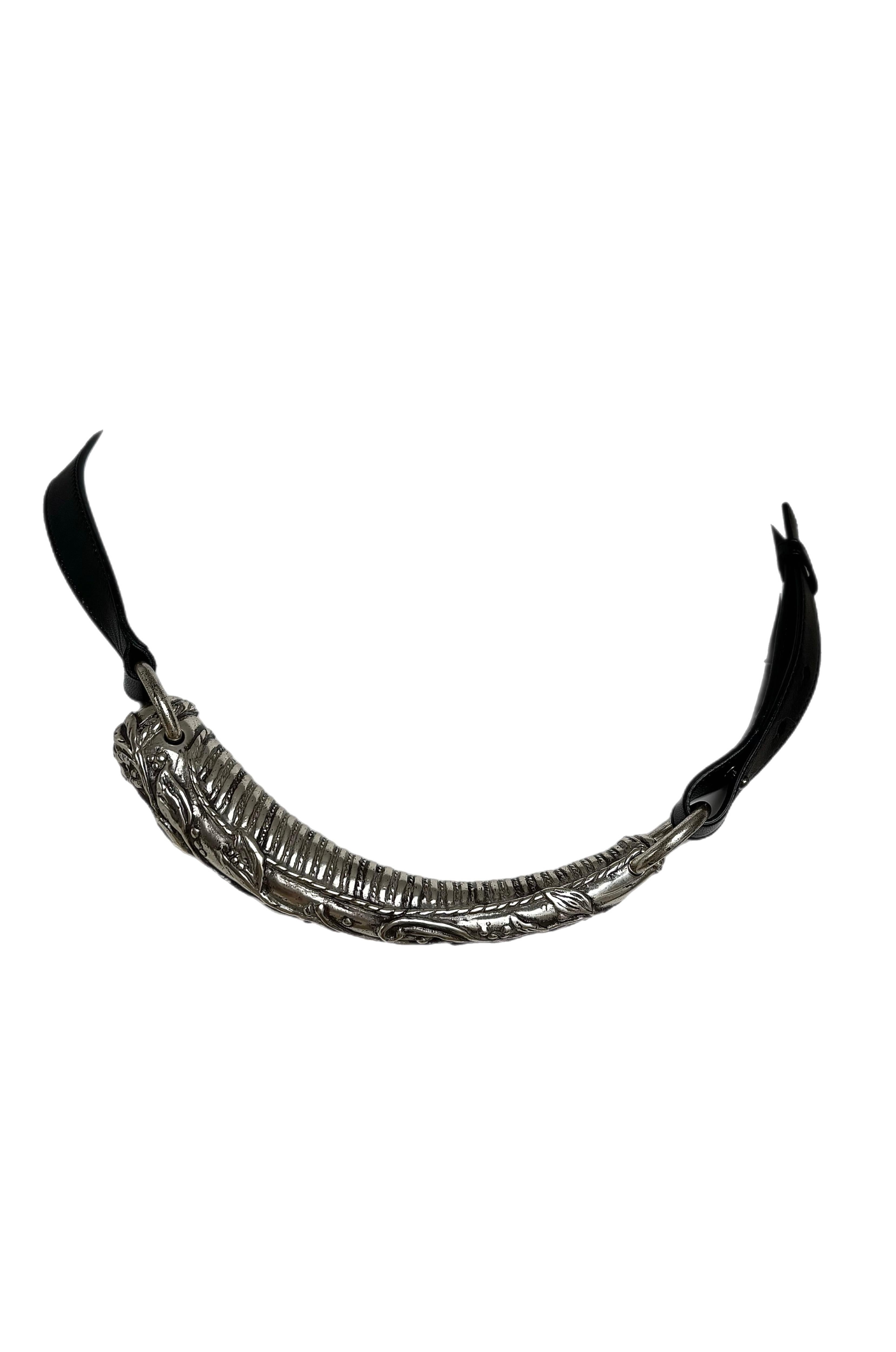 YVES SAINT LAURENT YSL by TOM FORD 2002 Vintage Mombasa Belt In Excellent Condition In Leonardo, NJ