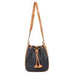 Yves Saint Laurent YSL by Tom Ford Black Drawstring Tote Bag