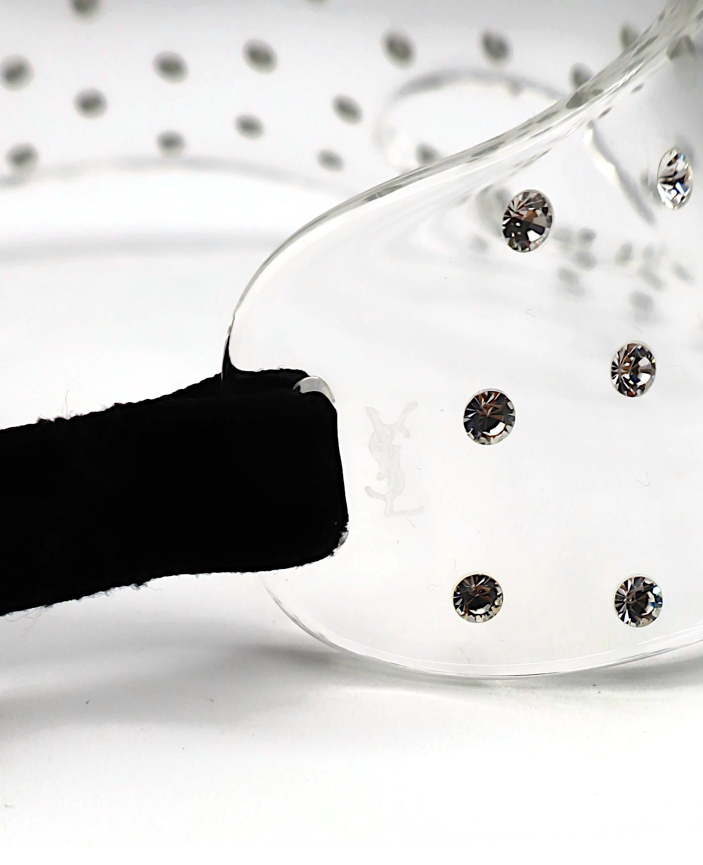 Yves Saint Laurent YSL by Tom Ford Collana rigida di cristalli di lucite, 2003 in vendita 4