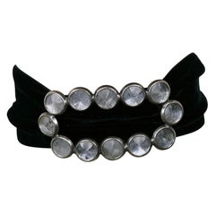 YVES SAINT LAURENT YSL by Tom Ford Velvet Choker/Bracelet