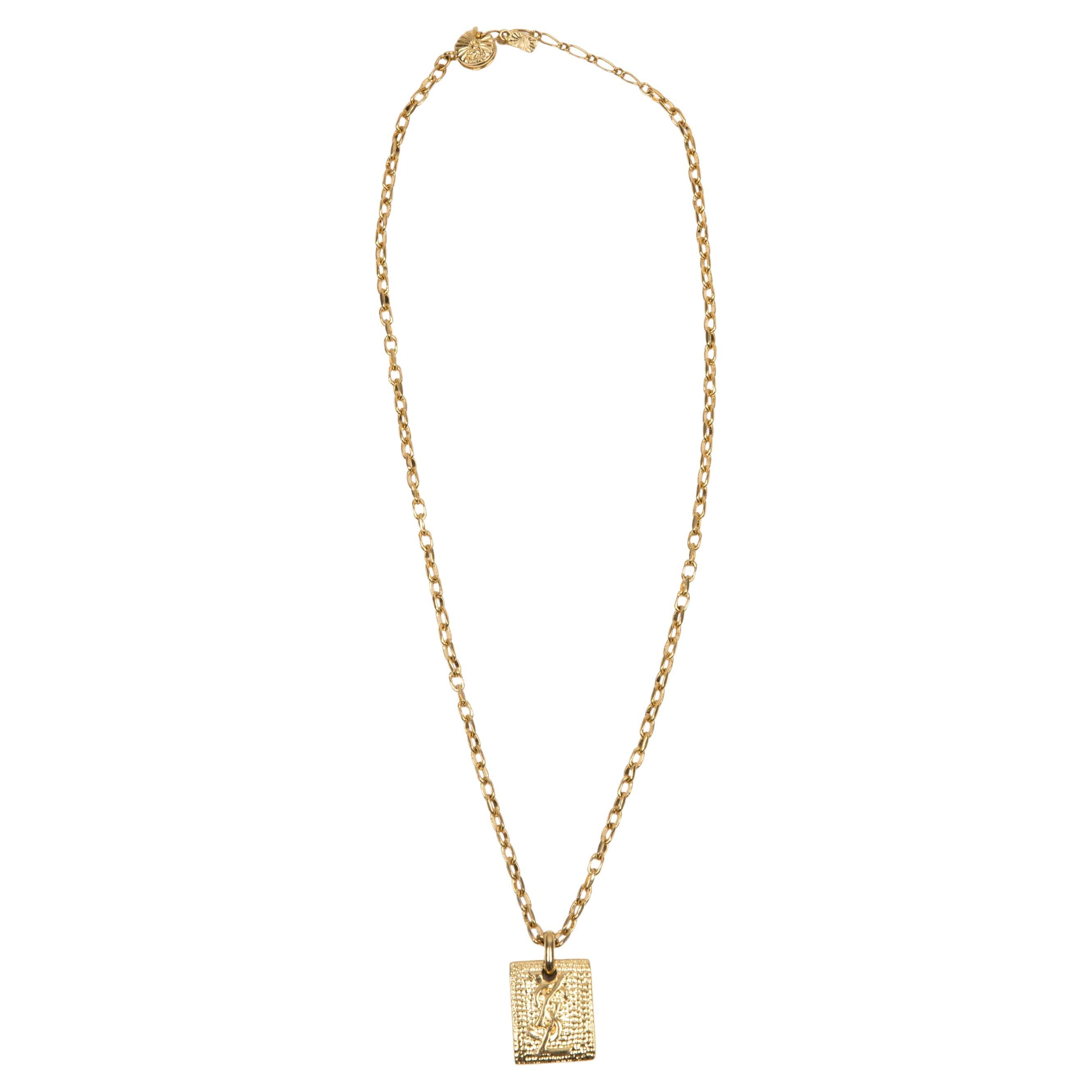 Collier Cassandre Yves Saint Laurent YSL en vente