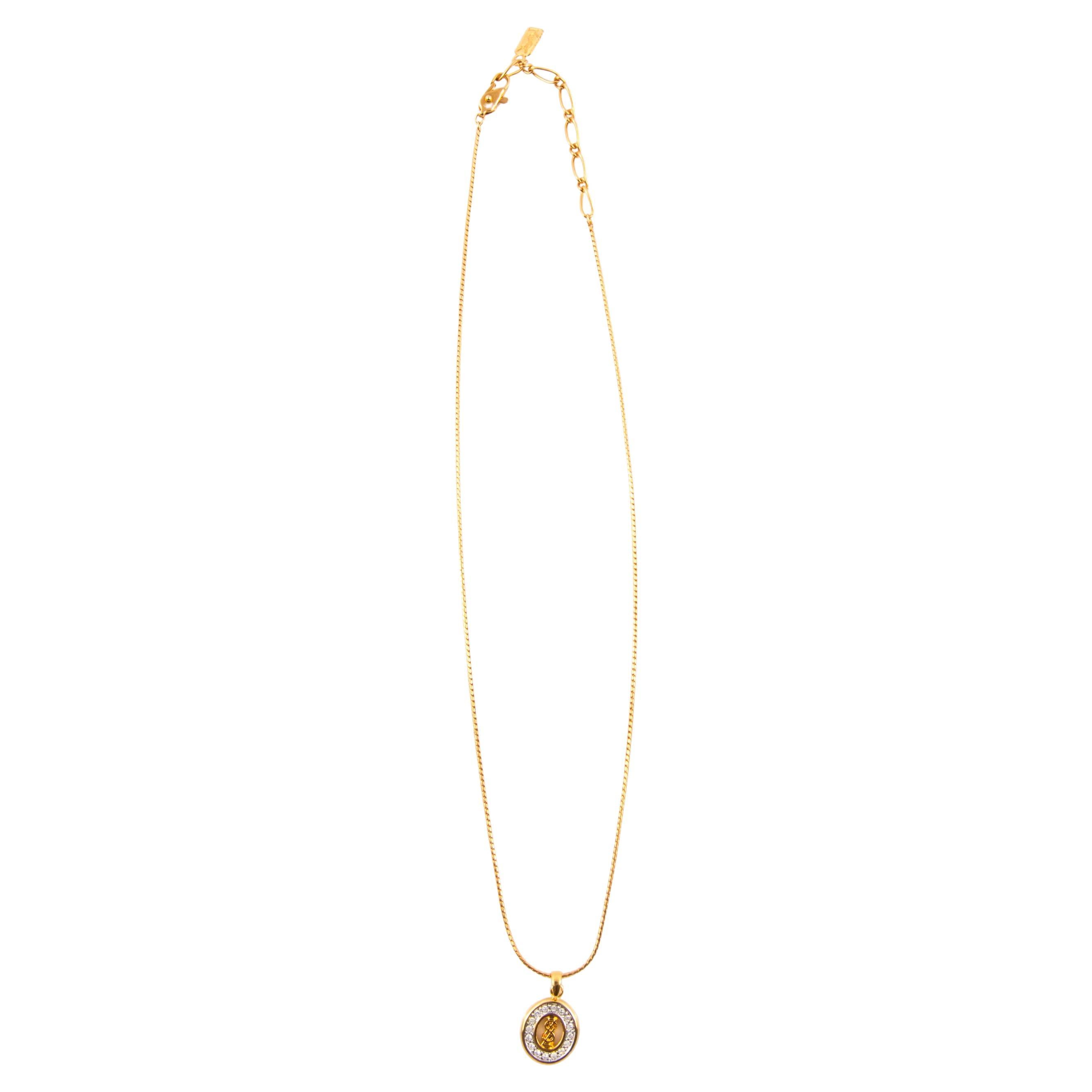 Yves Saint Laurent YSL Cassandre Halskette im Angebot