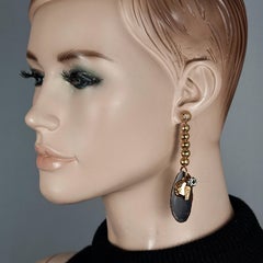 YVES SAINT LAURENT YSL Chyc Agate Drop Earrings