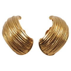 Yves Saint Laurent Hoop Earrings