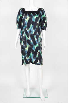 Yves Saint Laurent YSL Cotton Printed Dress