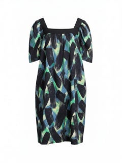 Yves Saint Laurent YSL Cotton Printed Dress