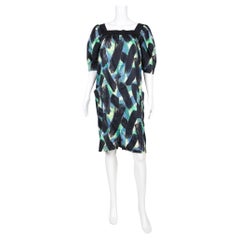Yves Saint Laurent YSL Cotton Printed Dress