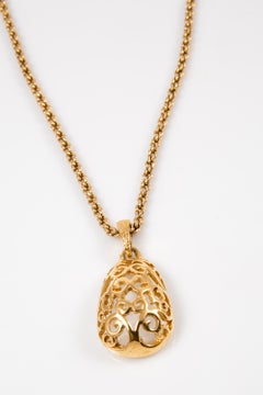 Yves Saint Laurent YSL Drop Necklace