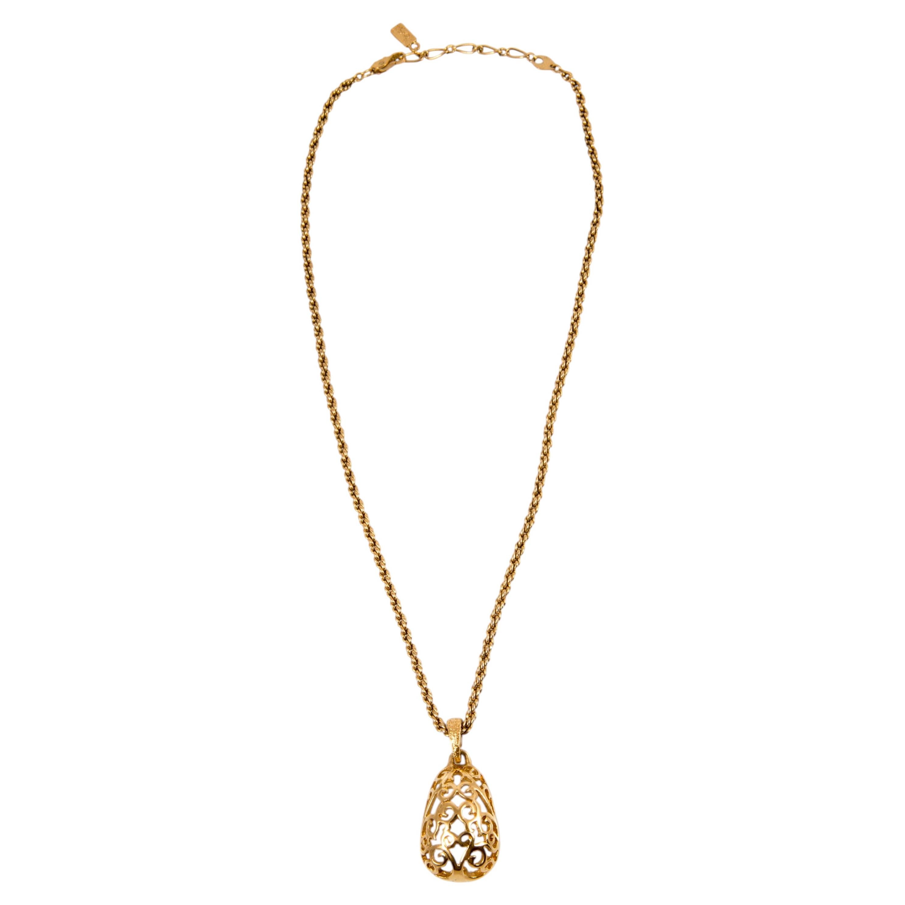 Collana Yves Saint Laurent YSL in vendita