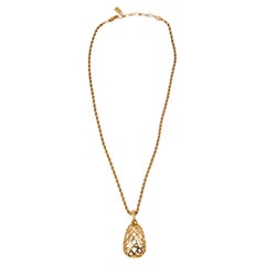 Yves Saint Laurent YSL Drop Necklace