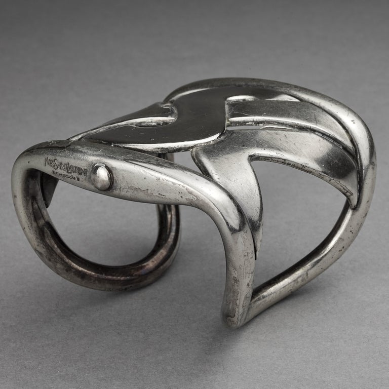 ysl logo cuff