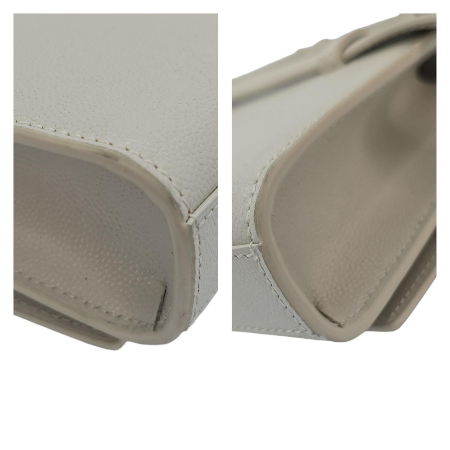 YVES Saint Laurent YSL Monogram Kate Belt Bag Blanc 4