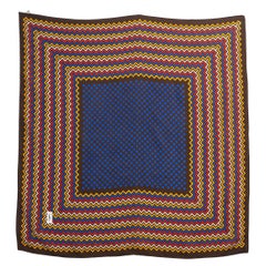 Vintage Yves Saint Laurent YSL Multicoloured Silk Scarf