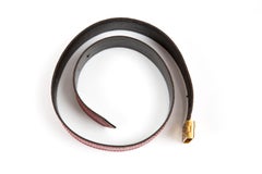 Yves Saint Laurent YSL Red Large Leather Belt