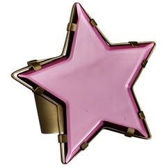 YVES SAINT LAURENT Ysl Star Plexiglas Cuff Bracelet  Stefano Pilati Summer 2008