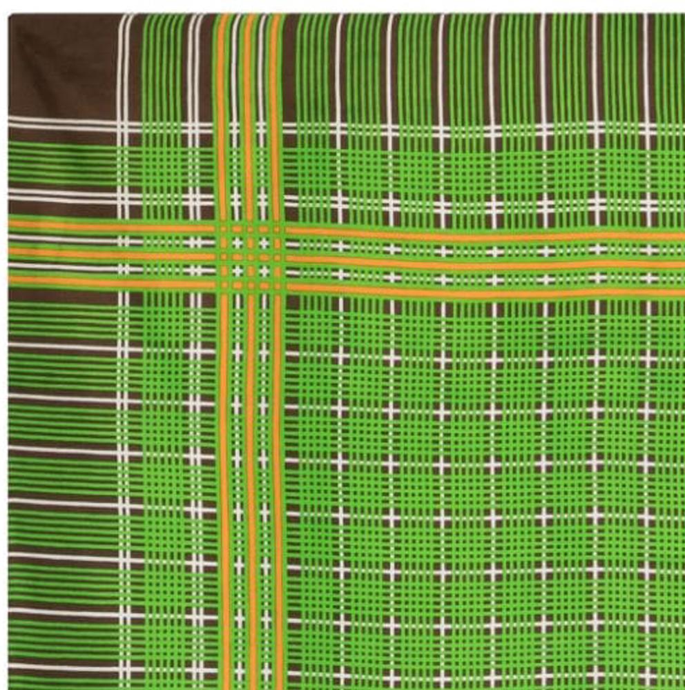 Yves Saint Laurent YSL tartan-check silk scarf featuring bright green/multicolour, a Yves Saint Laurent signature. 
Circa 1970s
In good vintage condition. Made in France.
35.4in. (90 cm) X 35.4in. (90 cm)
We guarantee you will receive this  iconic