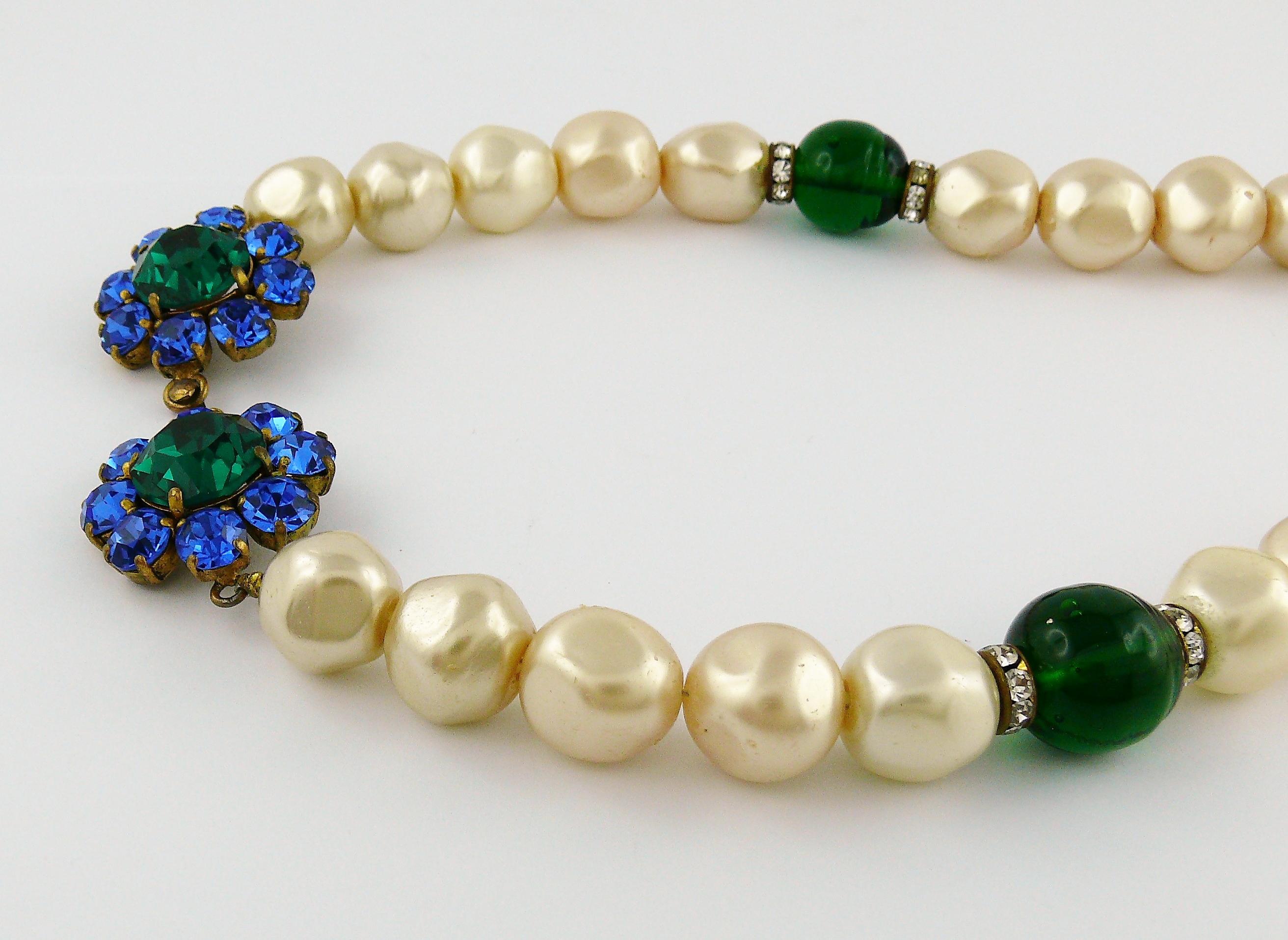 naomi campbell emerald necklace