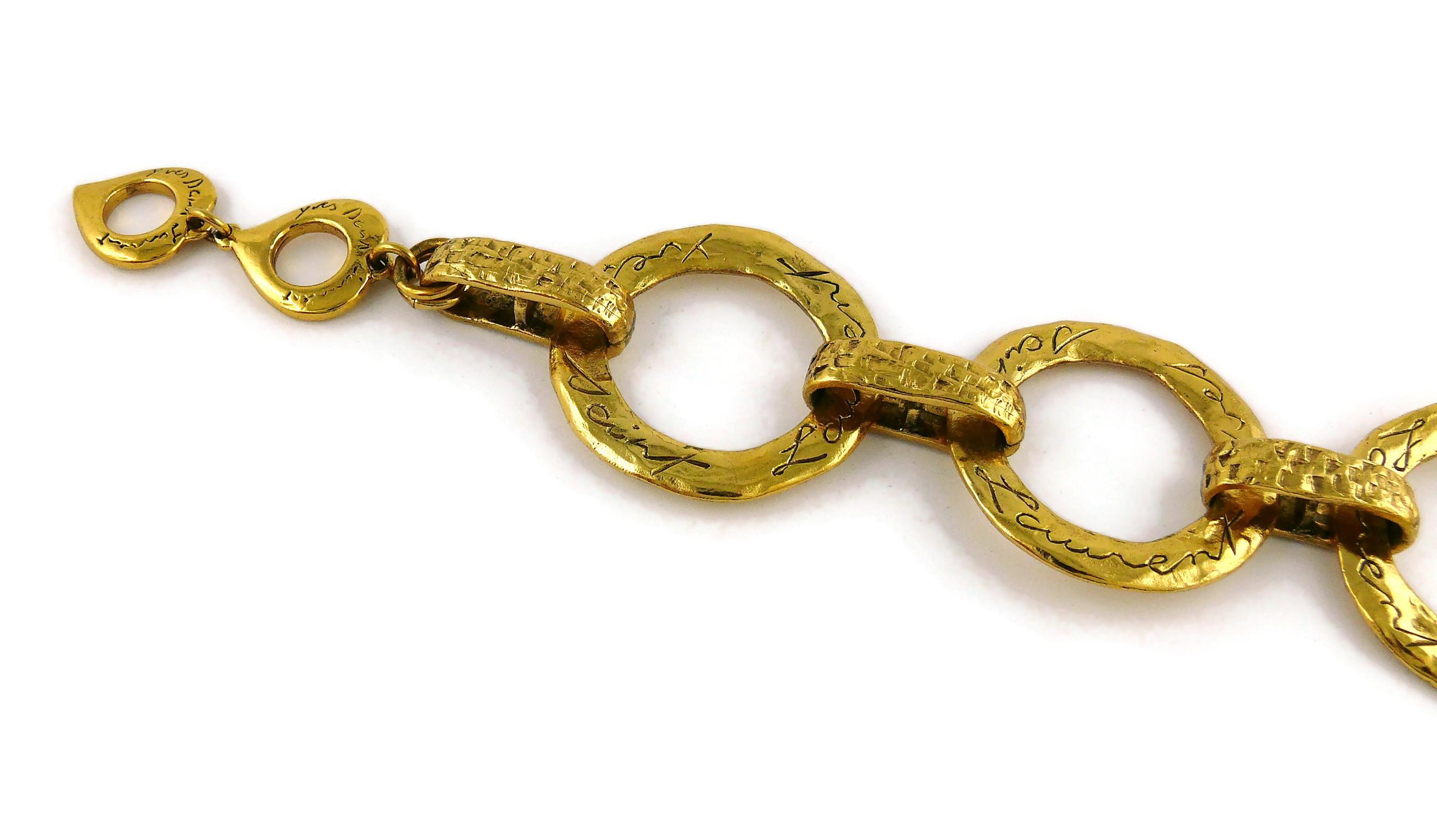 ysl gold chain