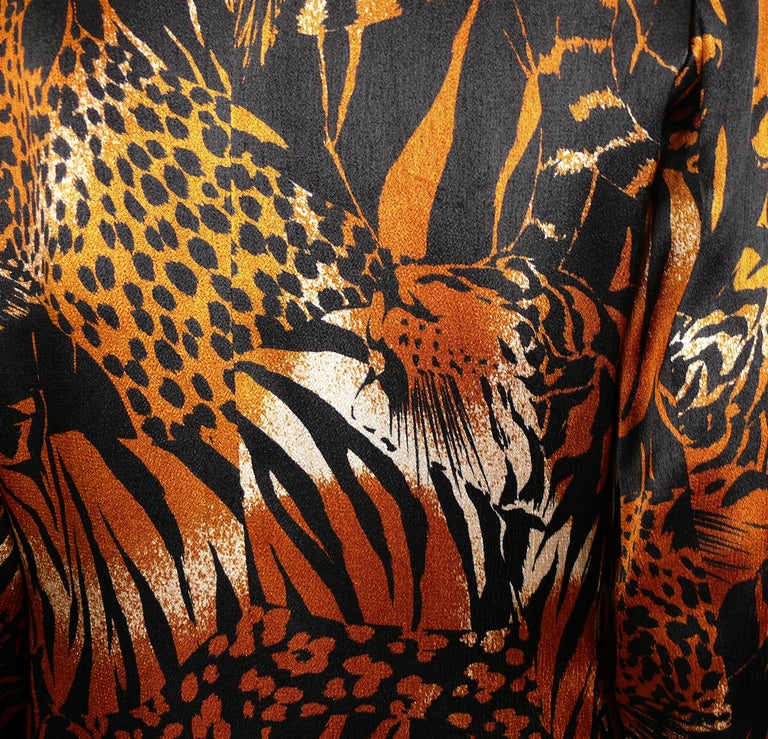 ysl leopard jacket