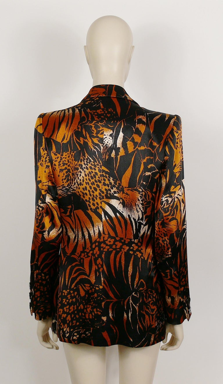 ysl leopard jacket