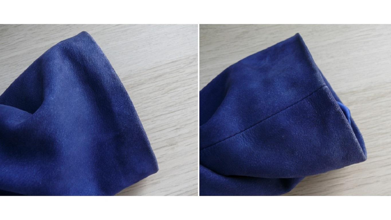 Yves Saint Laurent YSL Vintage Jewelled Blue Lambskin Jacket For Sale 13