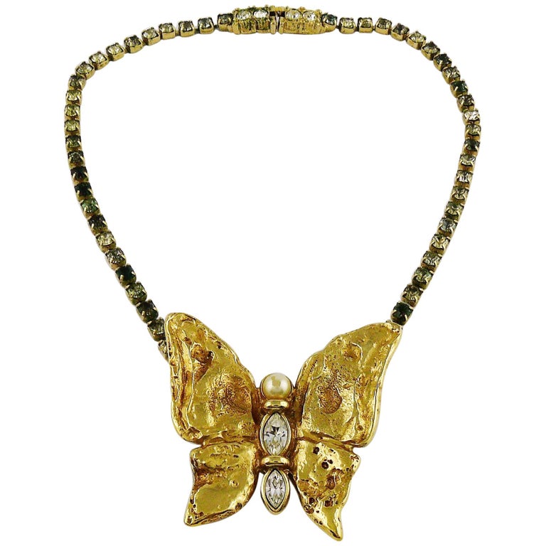 Yves saint laurent necklace vintage clearance