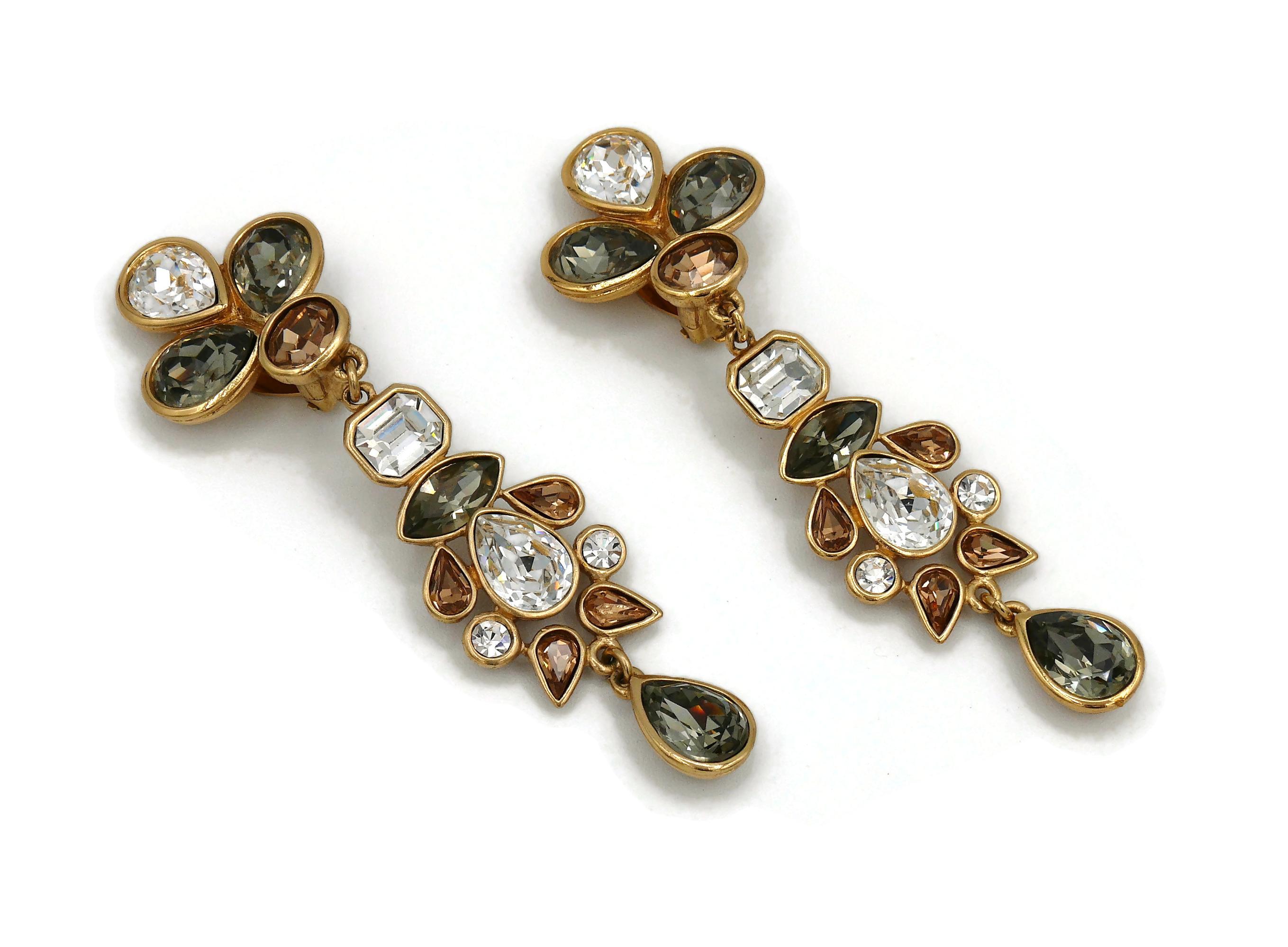 Yves Saint Laurent YSL Boucles d'oreilles pendantes vintage à bijoux Pour femmes en vente
