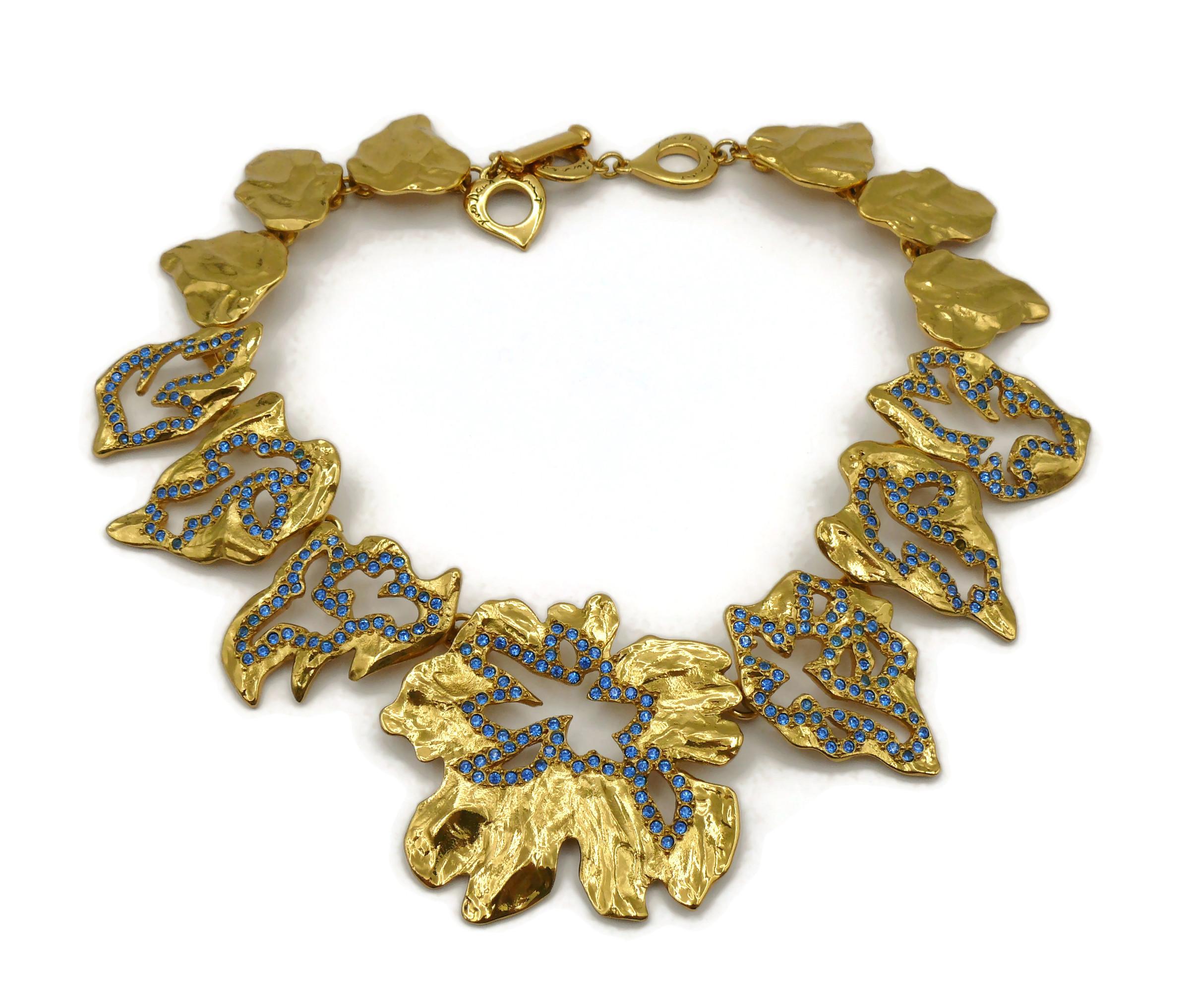 YVES SAINT LAURENT YSL Vintage Juwelen-Halskette Damen im Angebot