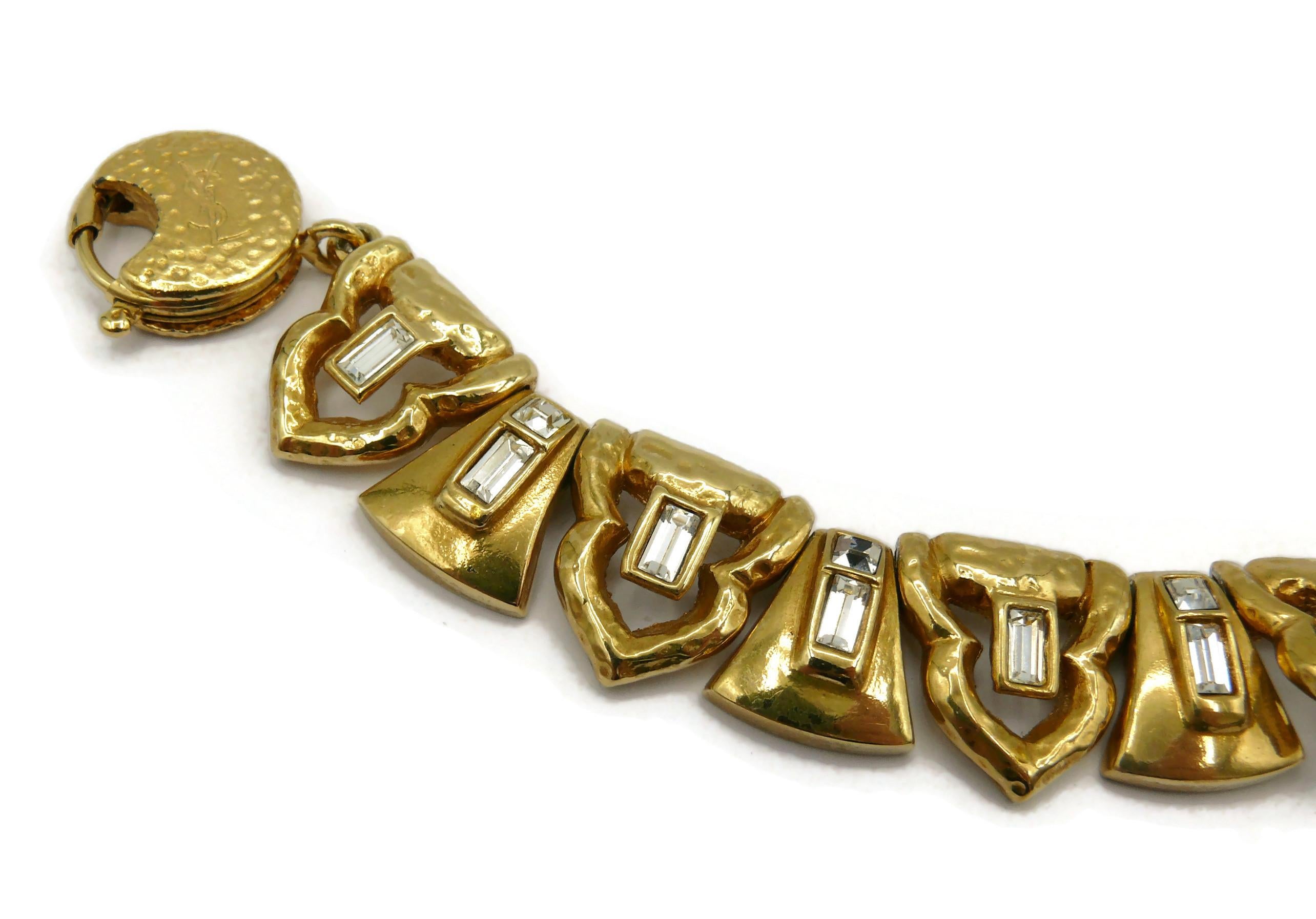 YVES SAINT LAURENT YSL Collier Vintage Jewelers Design/One Pour femmes en vente