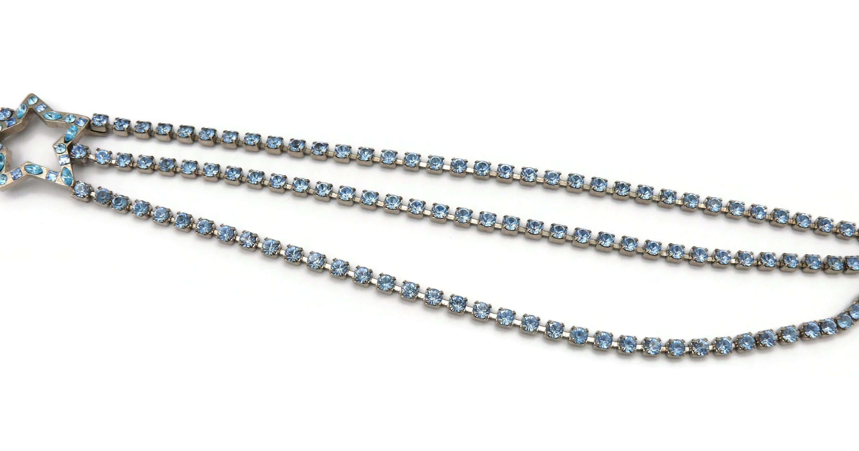 YVES SAINT LAURENT YSL Vintage Juwelen-Stern-Halskette mit Sternmotiv im Angebot 5
