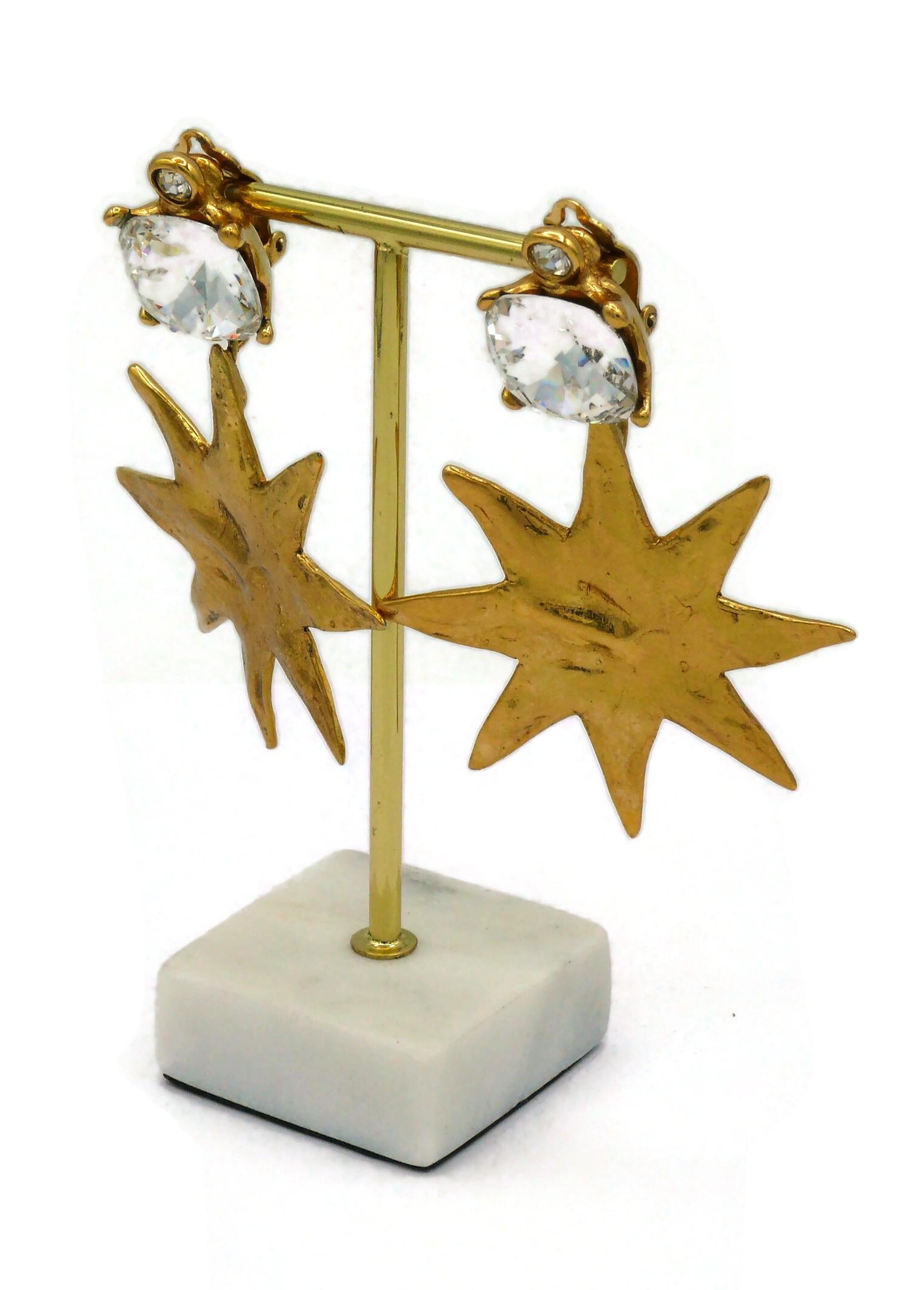 ysl drop earrings