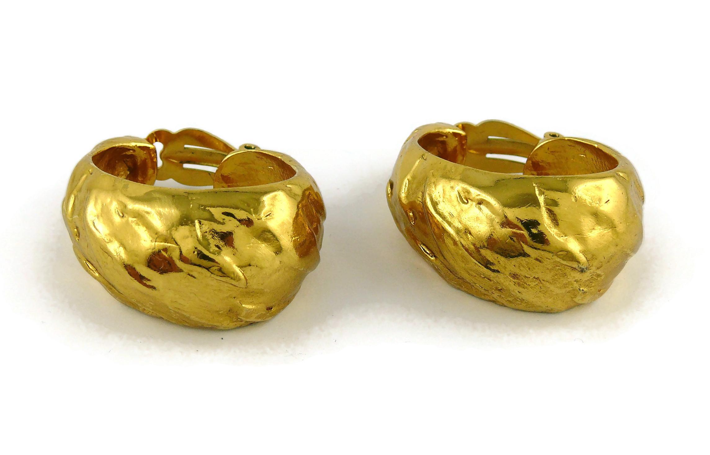 ysl earrings hoops