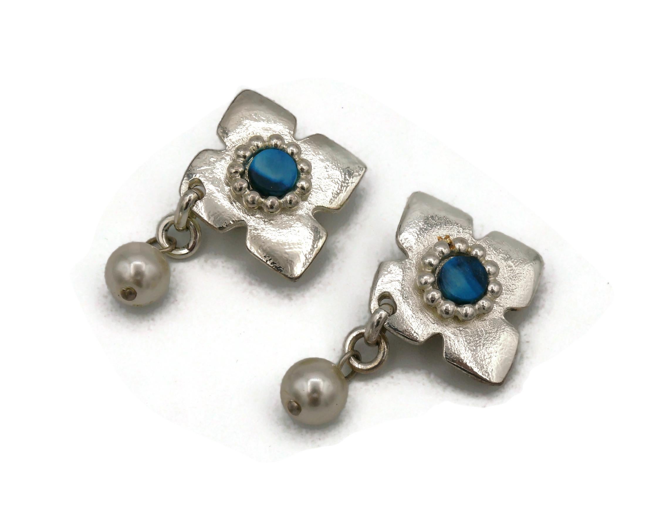 ysl diamond earrings