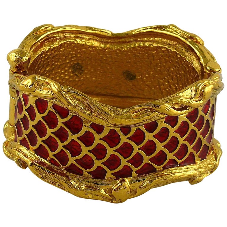 Saint laurent snake bracelet Clearance