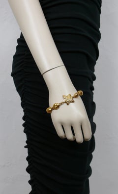 YVES SAINT LAURENT YSL Vintage Spring Summer 1994 Sealife Bracelet