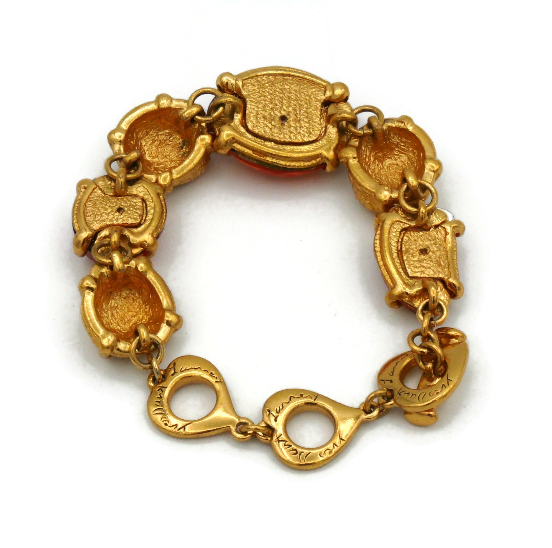 Bracelet vintage YVES SAINT LAURENT YSL en vente 5