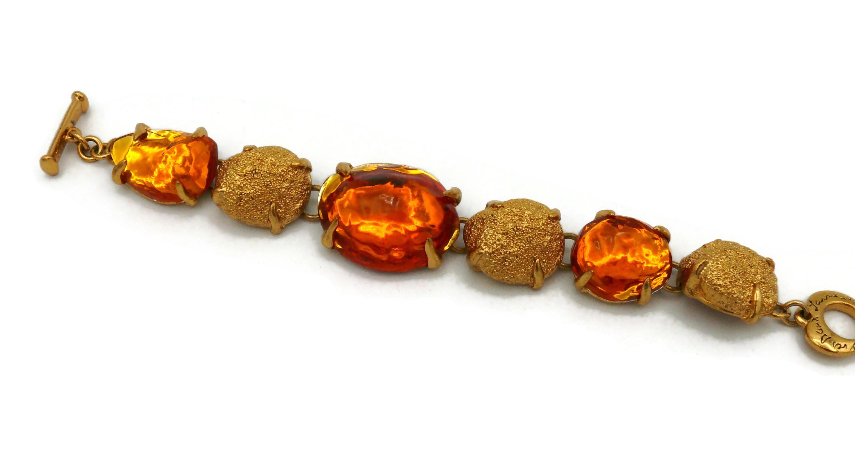 Bracelet vintage YVES SAINT LAURENT YSL Bon état - En vente à Nice, FR