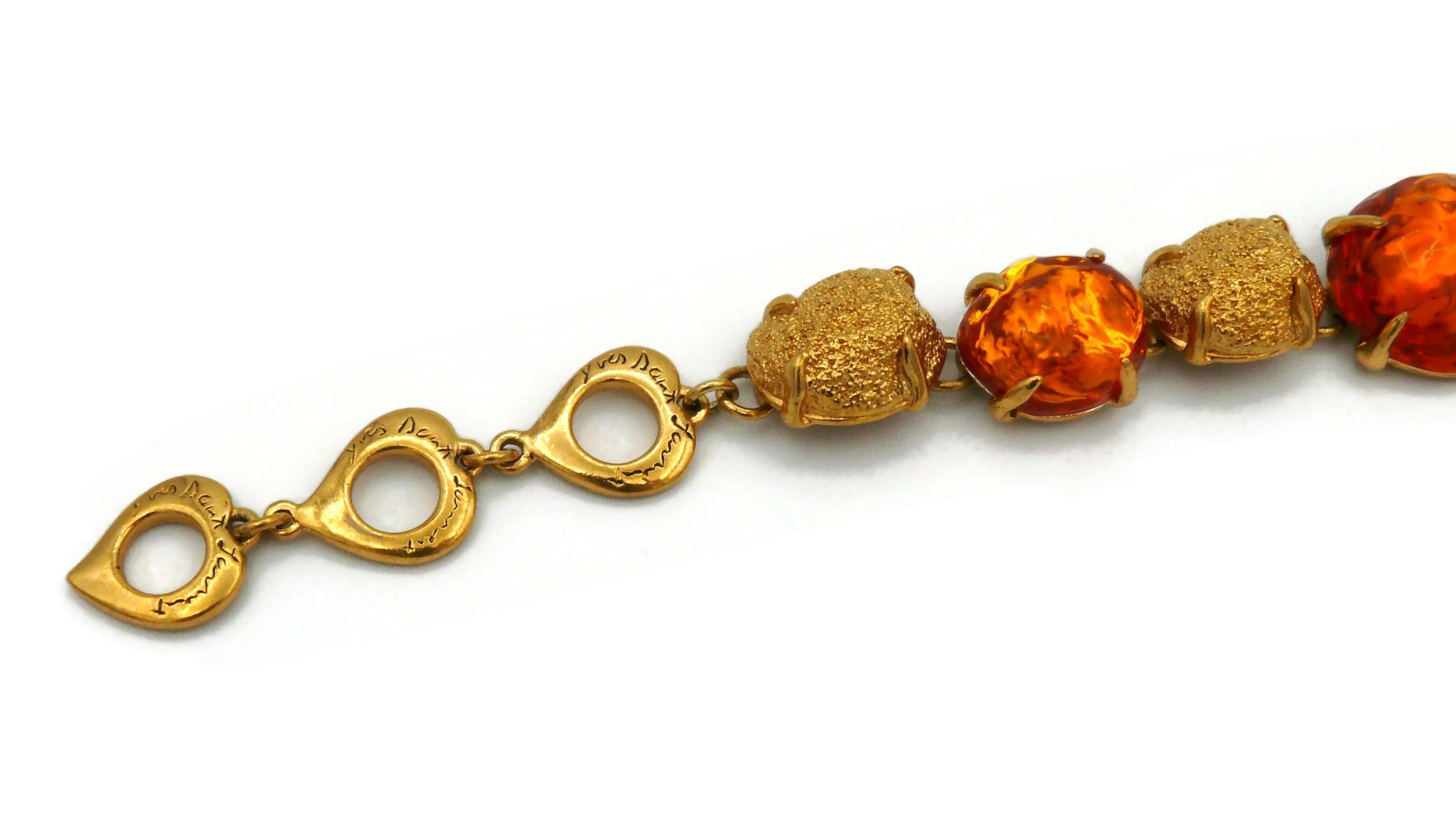 Bracelet vintage YVES SAINT LAURENT YSL en vente 2