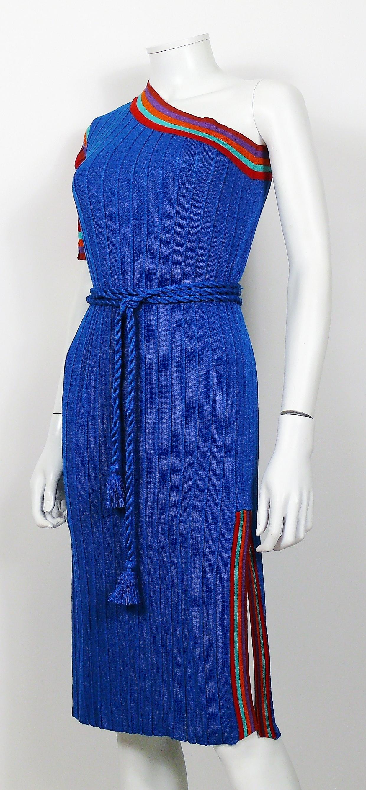 Yves Saint Laurent YSL Vintage Tricot Dress Size 38 In Excellent Condition In Nice, FR