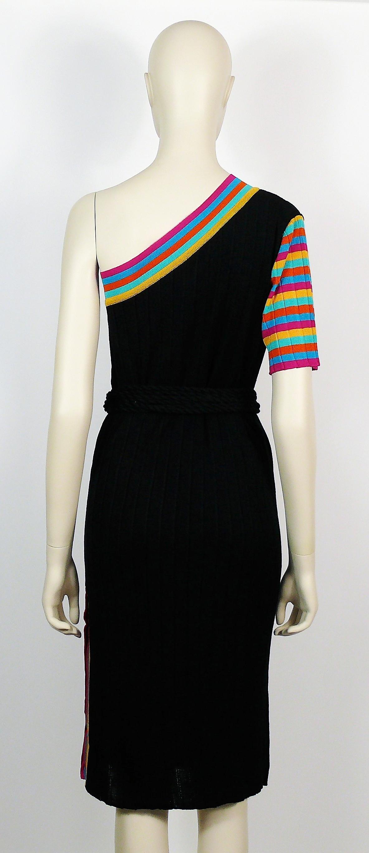 Yves Saint Laurent YSL Vintage Tricot Dress Size 40 1