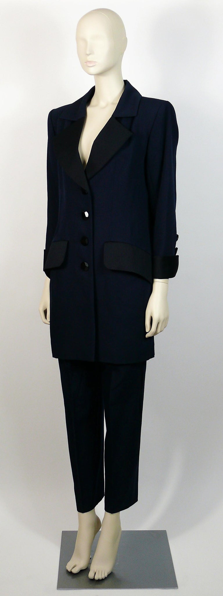 Yves Saint Laurent YSL Vintage Two-Piece Le Smoking Tuxedo at 1stDibs ...