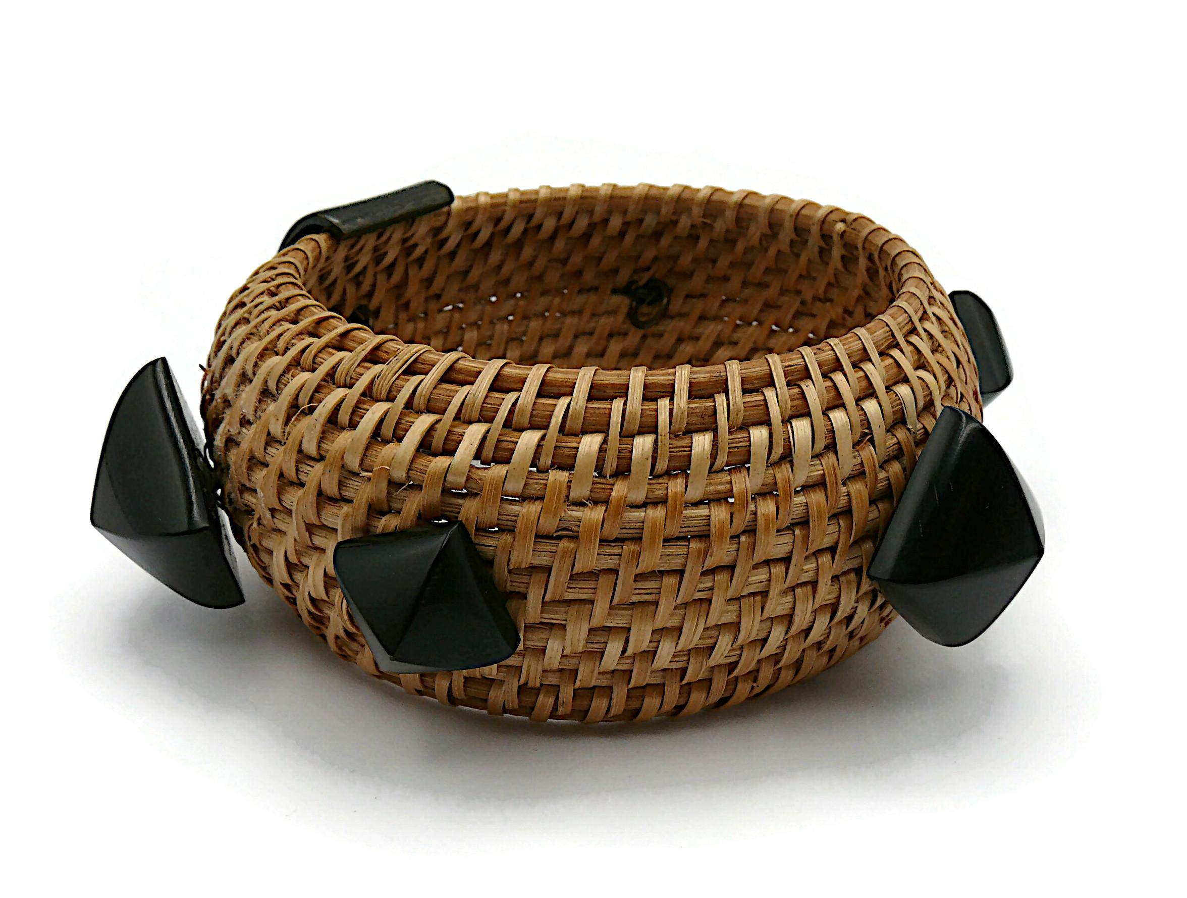 Yves Saint Laurent YSL Bracciale in vimini in vendita 3